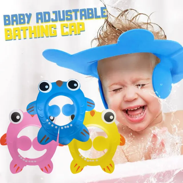 Baby Cartoon Bathroom Ear Protection Adjustable Shower Ear Cap