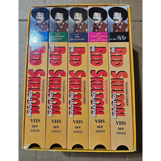 その他 Red Skelton Collection [VHS] The Red Skelton Collection 4 Pack Box Set VHS Brand New