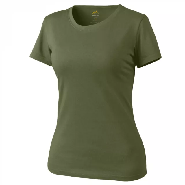 Helikon-Tex Womens DAMEN T-Shirt OUTDOOR SPORT FITNESS - U.S. Green