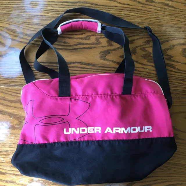 Women's UNDER ARMOUR Pink DUFFLE BAG Lightly Used