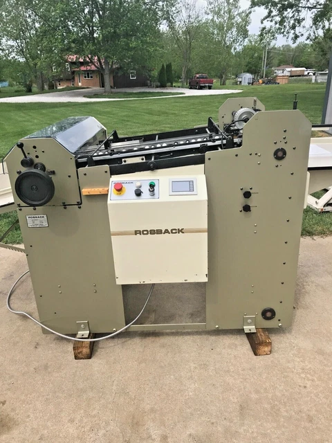 Rosback 240XL Perforate, Score, & Slit, 7-1/2 to 30" Sheet Size, Available Now Rosback 240XL Perforate, Score, & Slit, 7-1/2 to 30" Sheet Size, Available Now