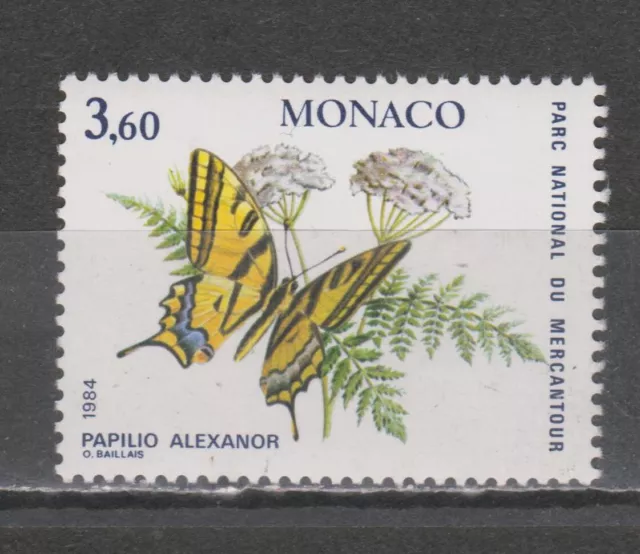 Timbre de MONACO neuf N° Y. & T. 1424 sans TR. de charnière