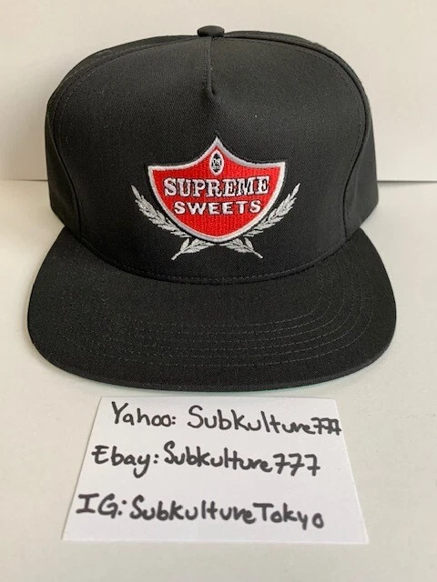 NEW SUPREME Box Logo Snapback SWISHER SWEETS rare new Cap Black