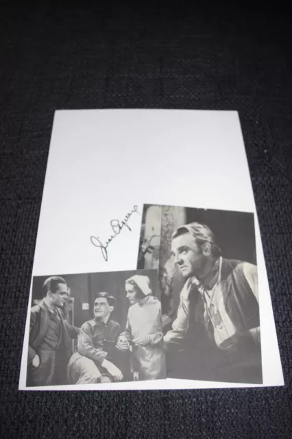 JAMES CAGNEY (+ 1986) signed Autogramm auf 20x30 cm Bild + Zettel RAR