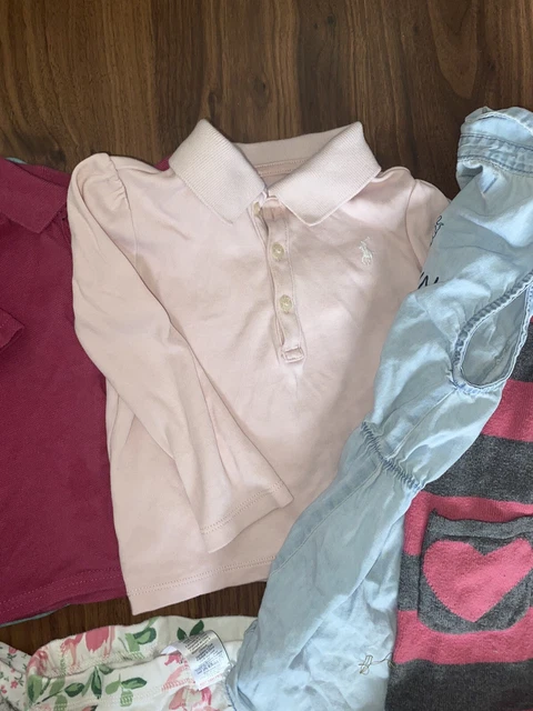 Leggings top vestiti bambina 25 pezzi età 12-18 mesi 5