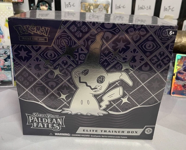 Pokémon TCG: Scarlet & Violet 4.5 Paldean Fates Elite Trainer Box