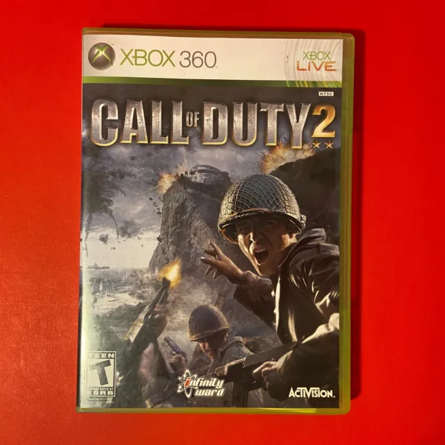 Call of Duty 2 COD 2 (Microsoft Xbox 360, 2005) (CIB) (Tested)
