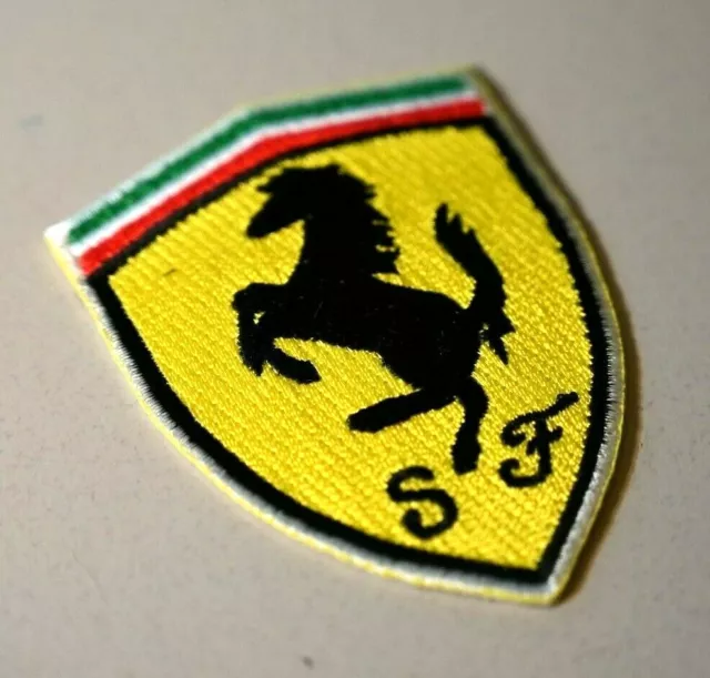 Ferrari Formule Un de Course S. P.A.Cavallino Rampante Logo à Repasser Patch