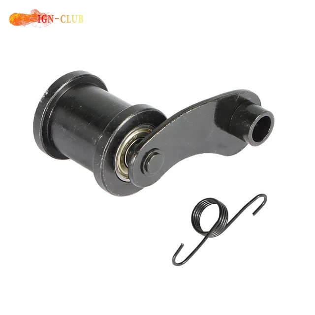 GO KART BLACK Chain Tensioner 13/4" Roller Set For 196cc Coleman