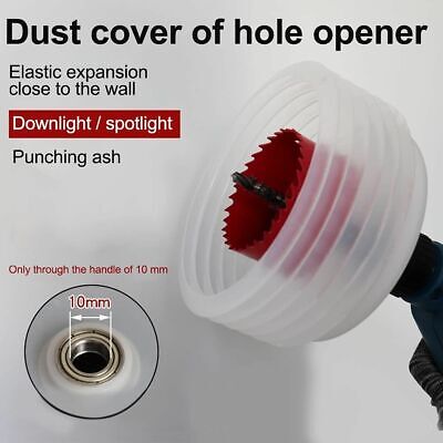Electric Drill Dust Cover Easy Operate Sealing Elastic Portable Silicone Hole