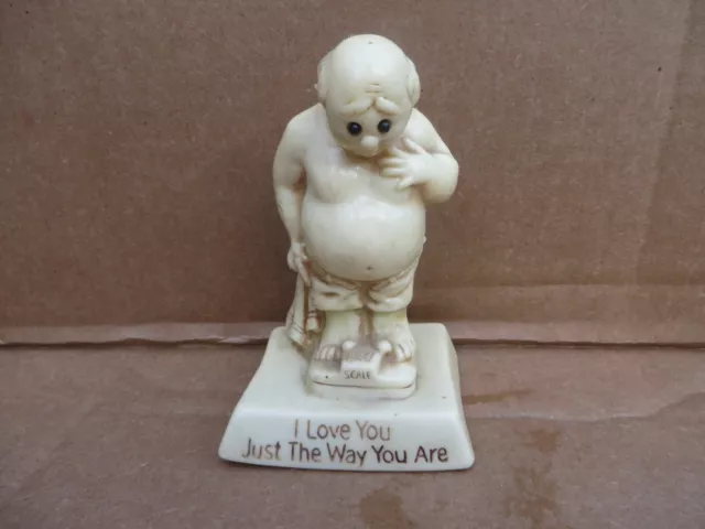 Vintage 1970's  Wallace Berries Figure I Love You Just The Way You Are