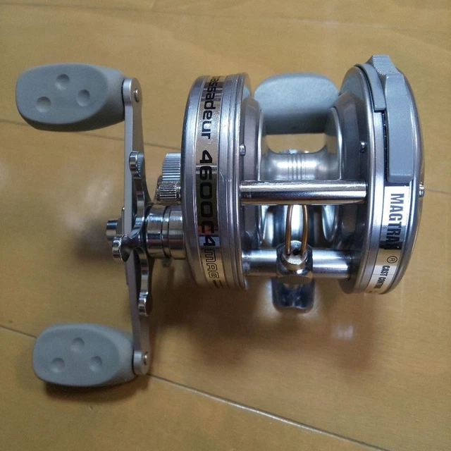 ABU AMBASSADOR 4600C4 Mag Silver Grey Rare Model $387.01