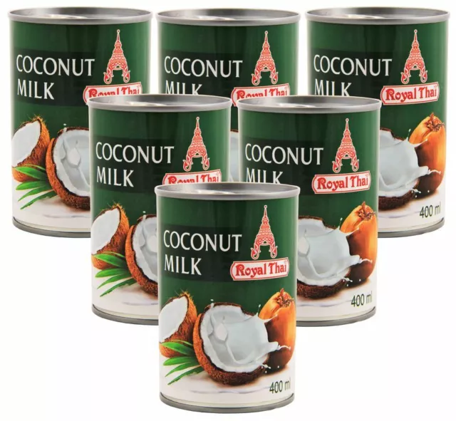 [6x 400 ml] latte di cocco Royal Thai / latte di cocco / latte di cocco
