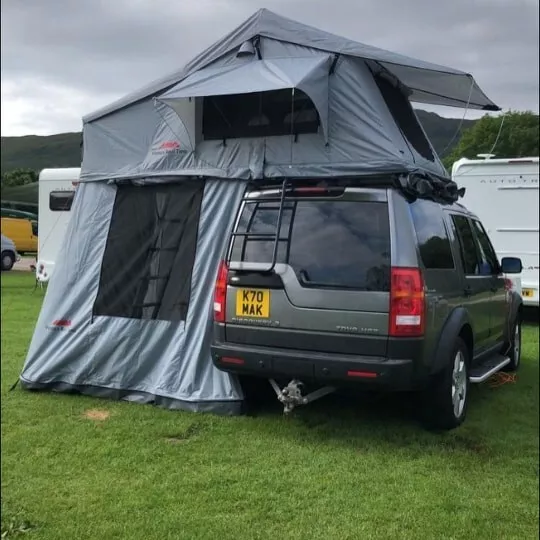 Extended Ventura Deluxe 1.4 Roof Top Tent + Annex Camping Overland 4X4 VAN CAR