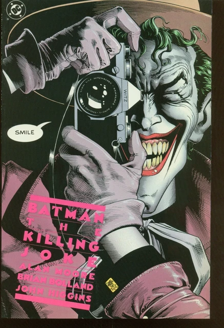BATMAN THE KILLING JOKE 2nd Print JOKER cripples Barbara Gordon NM/M 21-090
