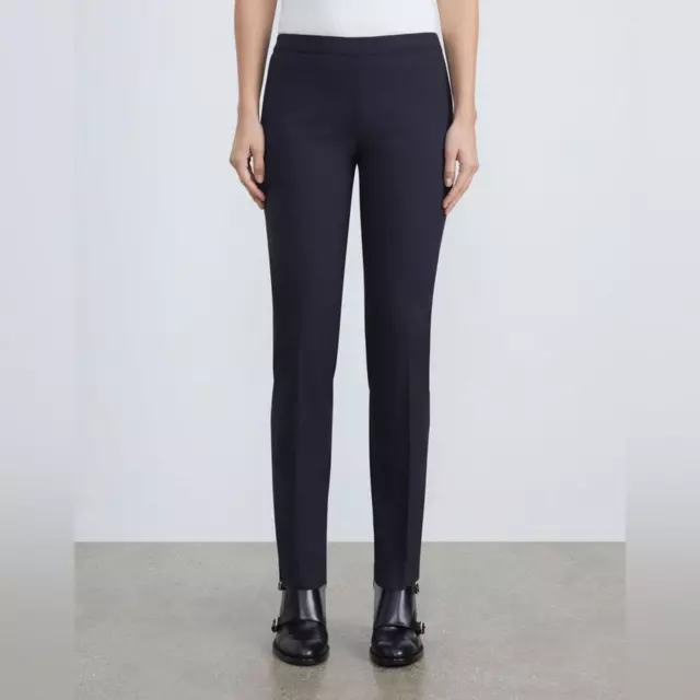 LAFAYETTE 148 NY Contemporary Stretch Bleecker Pant in Black Size 6 ...