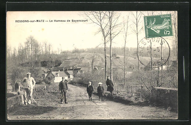 CPA Ressons-sur-Matz, Le Hameau de Bayencourt