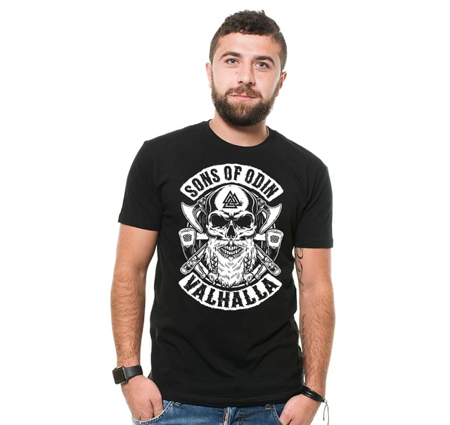 Sons Of Odin Viking Valhalla Guerriero Gilet Canotta Uomo