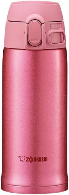 Zojirushi Sm-Wa36-Pa Peach Pink Stainless Mug 360ml - Japanese Vacuum