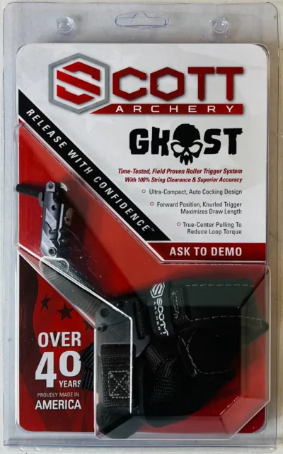 Scott Archery Ghost Release Black New