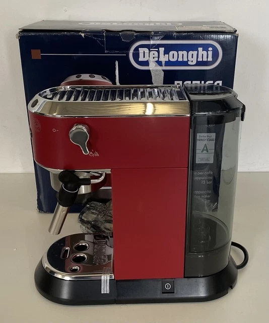 DeLonghi EC 685.R Dedica Style Siebträgermaschine rot matt