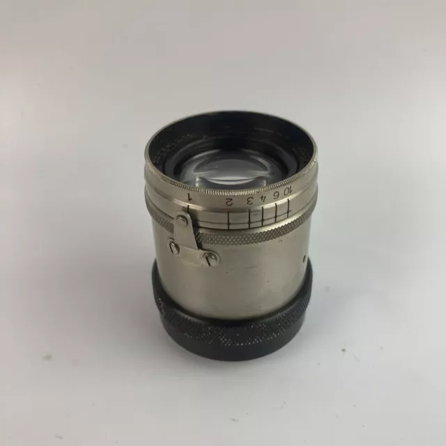 VIntage Ernst Leitz Wetzlar Voort f = 9.5cm 1:4  Lens