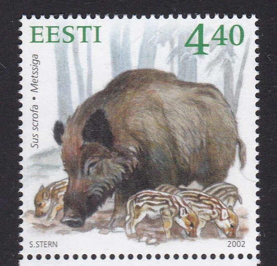 Estonia, Fauna, Animals MNH / 2002