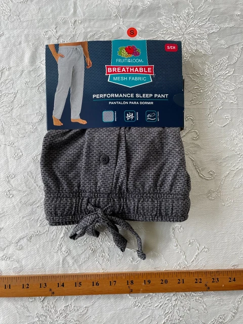 Fruit of the Loom #10977 NEW Men's Breathable Wicking Performance Pants SZ S