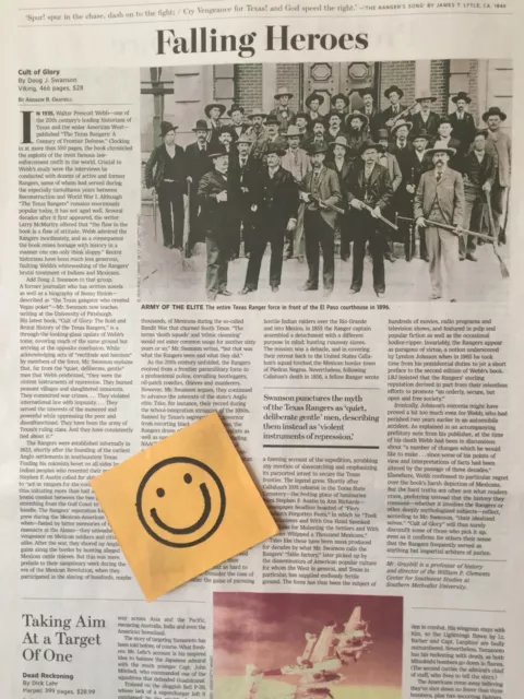 Texas Rangers Army Of Elite El Paso 1896 The Wall Street Journal Article Wsj ;