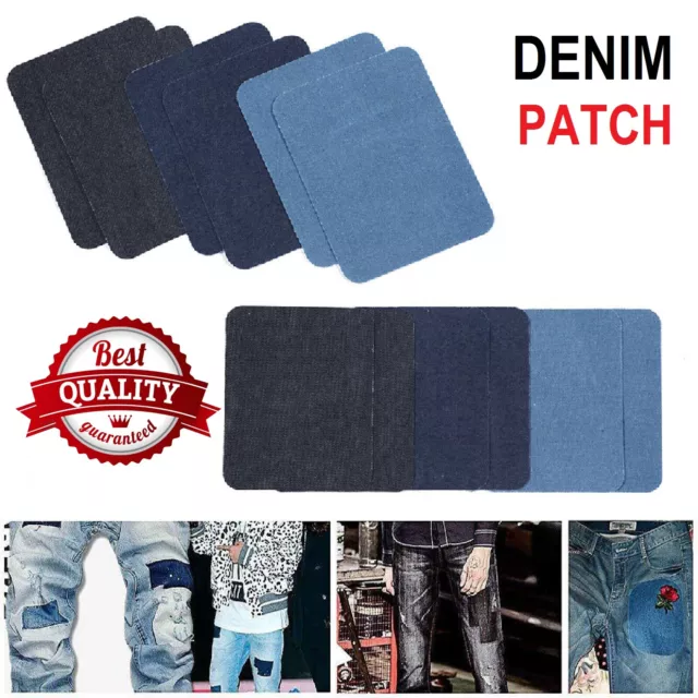 18 Pcs Denim Patches DIY Iron On Denim Patches for JeanS Clothing  12.5x9.5cm - AliExpress