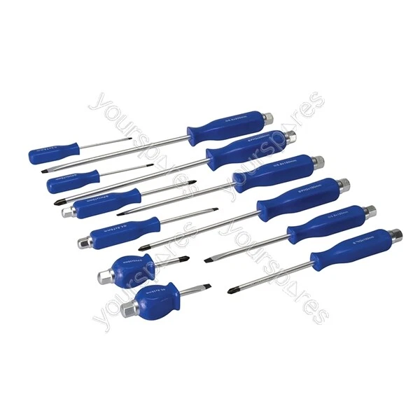 Silverline Engineers Screwdriver Set 12pce - 12pce