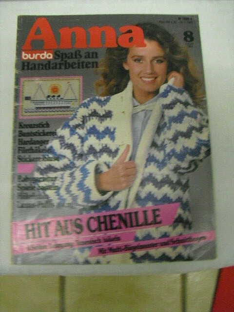 Anna Burda Spaß an Handarbeiten Nr.8 1983