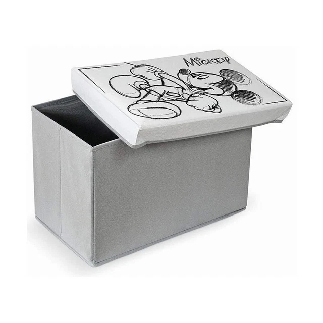 Pouf Domopak Living Mickey Mouse Compartiment de rangement [49 x 31 x 31 cm]