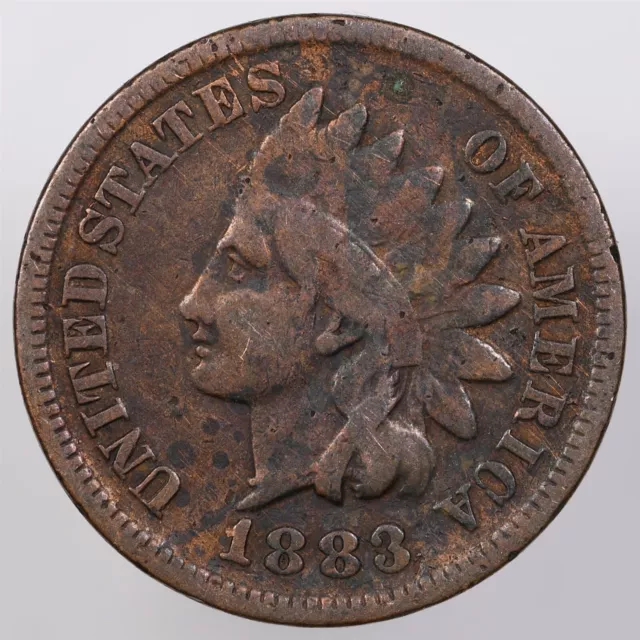 1883 Indian Head Penny 1¢ (One Cent) United States Coin