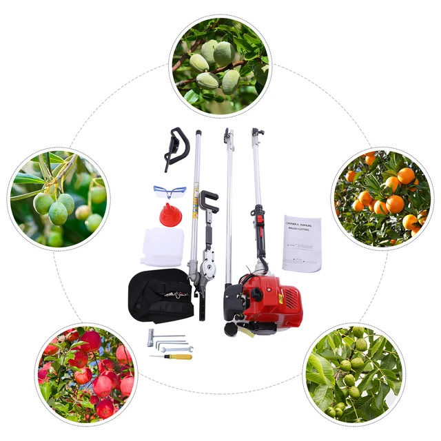 43cc 2 Stroke Handheld Fruit Picker Air-cooled Vibrating Picker for Olive Walnut