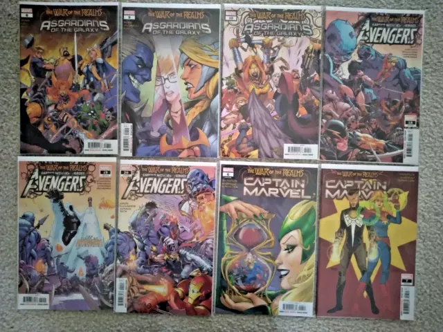 War Of The Realms Event Complete Set Including Tie-Ins Nm Marvel Comic Lot (65)