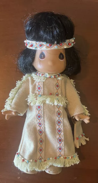 Precious Moments 1995 Children Of The World MORNING GLORY American Indian Doll