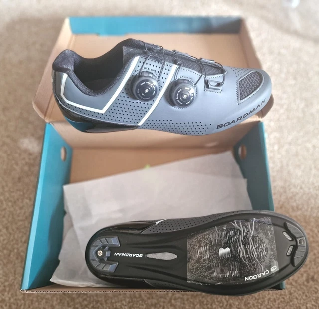 Boardman Cycling Shoes Grey/Black Colour Size EU 42/UK 8