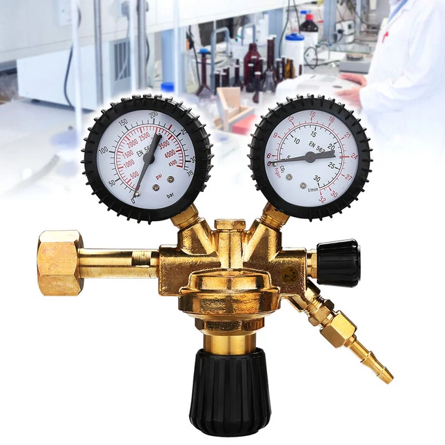 Druckminderer Druckregler Gasschlauch Argon Co2/Stickstoff MIG MAG WIG TIG