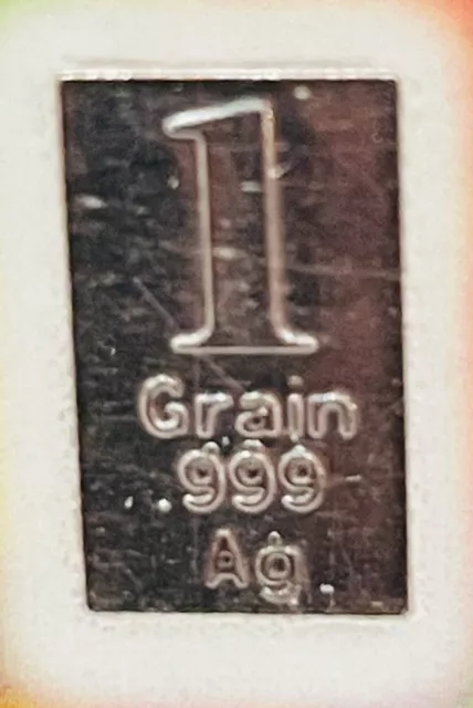 Benchmark Laminated ¼ Grain .999 Fine Silver In God We Trust (Orange) 3