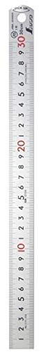 Règle Courbée Shinwa 10 Cm - Acier Inox, Graduation 1 Mm, Précision ±0.15 Mm (Import Japon)