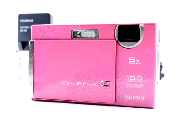 【希少】FUJIFILM FinePix Z250fd ピンク デジカメ FUJIFILM FINEPIX Z250FD Pink 10MP Compact Digital Camera Tested