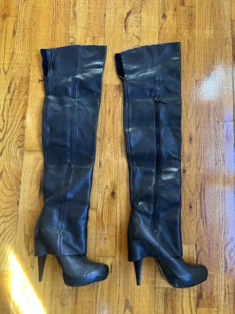 Report Signature Fitzgerald  Over The Knee Boot in Black 2