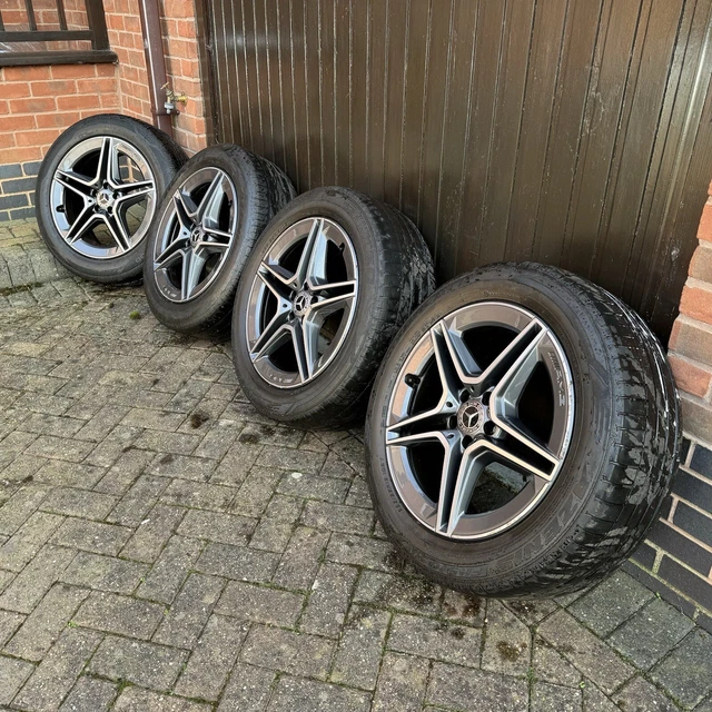 MERCEDES-BENZ GLC AMG Line 19 Inch Diamond Cut Grey Alloy Wheels £575. ...
