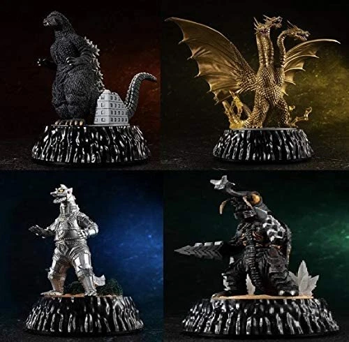 (CAPSULE TOY) GODZILLA HG D + Godzilla 05 [all 4 sets (Full comp)] EUR ...