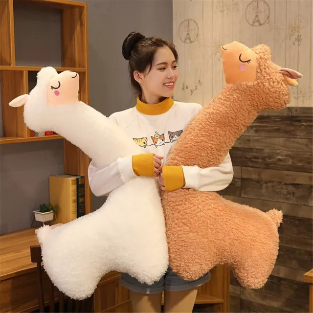 Lovely Alpaca Pregnant Plush Toy Japanese Alpaca Soft Stuffed Cute Sheep Llama