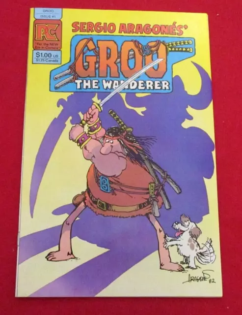 GROO THE WANDERER #1  Sergio Aragones PACIFIC VF 8.0