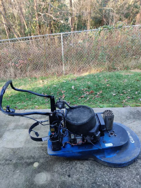 27'' Clarke 08947A 17hp Kawasaki Propane Buffer for parts only local pickup only