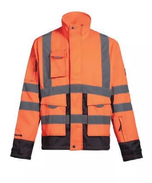 Ropa laboral .Chaqueta multibolsillos. NARANJA.Talla-M NORTHWAYS 1221 Asfur