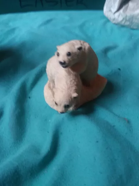 porcelain polar bear figurine